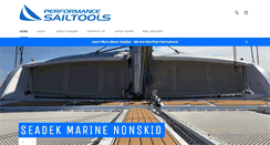 Desktop Screenshot of performancesailtools.com
